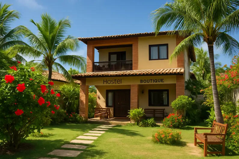 Descubra o Porto Alegre Hostel Boutique em Porto de Galinhas